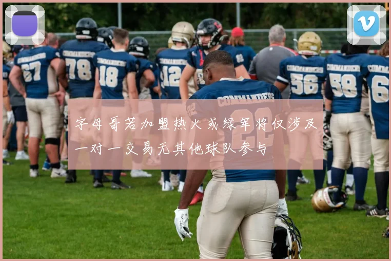 字母哥若加盟热火或绿军将仅涉及一对一交易无其他球队参与